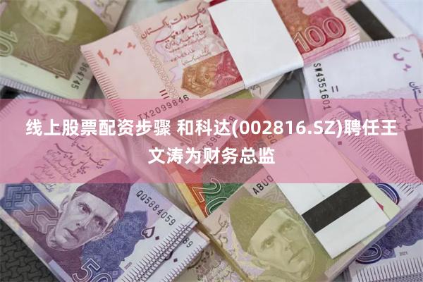 线上股票配资步骤 和科达(002816.SZ)聘任王文涛为财务总监